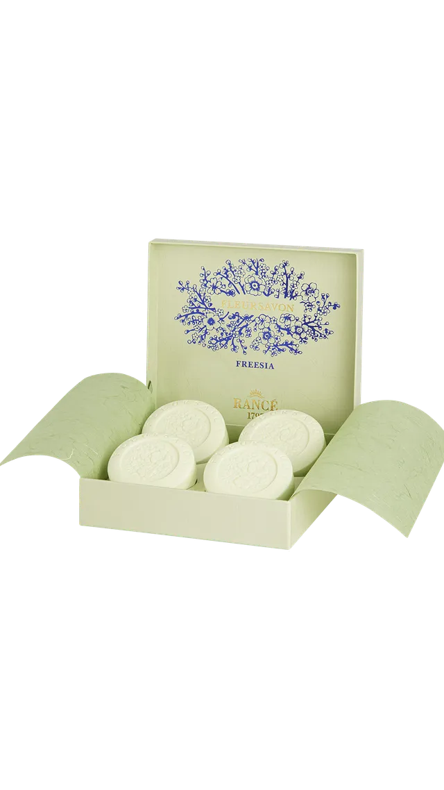 Rancé 1795 Fleursavon Freesia savon parfumé 4 x 100 g