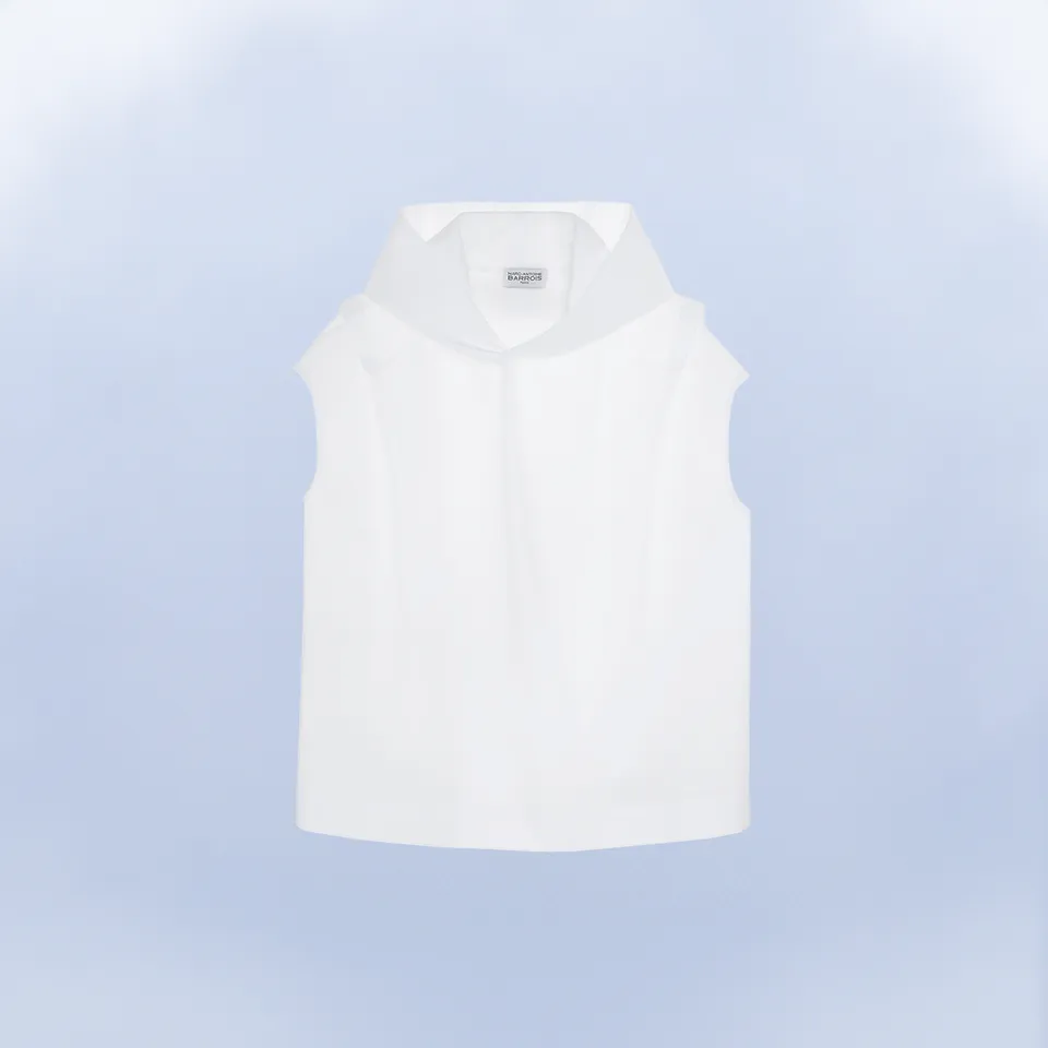Marc-Antoine Barrois La Biarritz chemise capuche taille 40