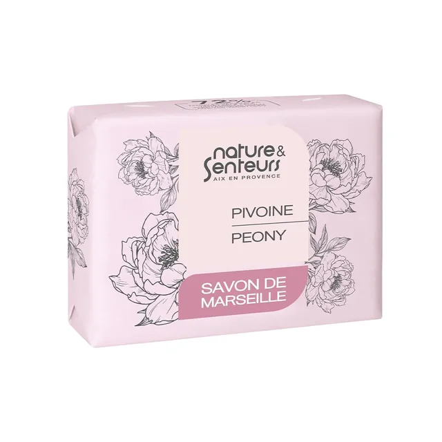 Nature et Senteurs Savon de Marseille Pivoine des Merveilles 100 g