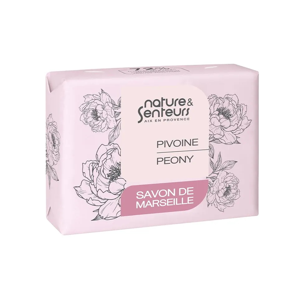 Nature et Senteurs Savon de Marseille Pivoine des Merveilles 100 g