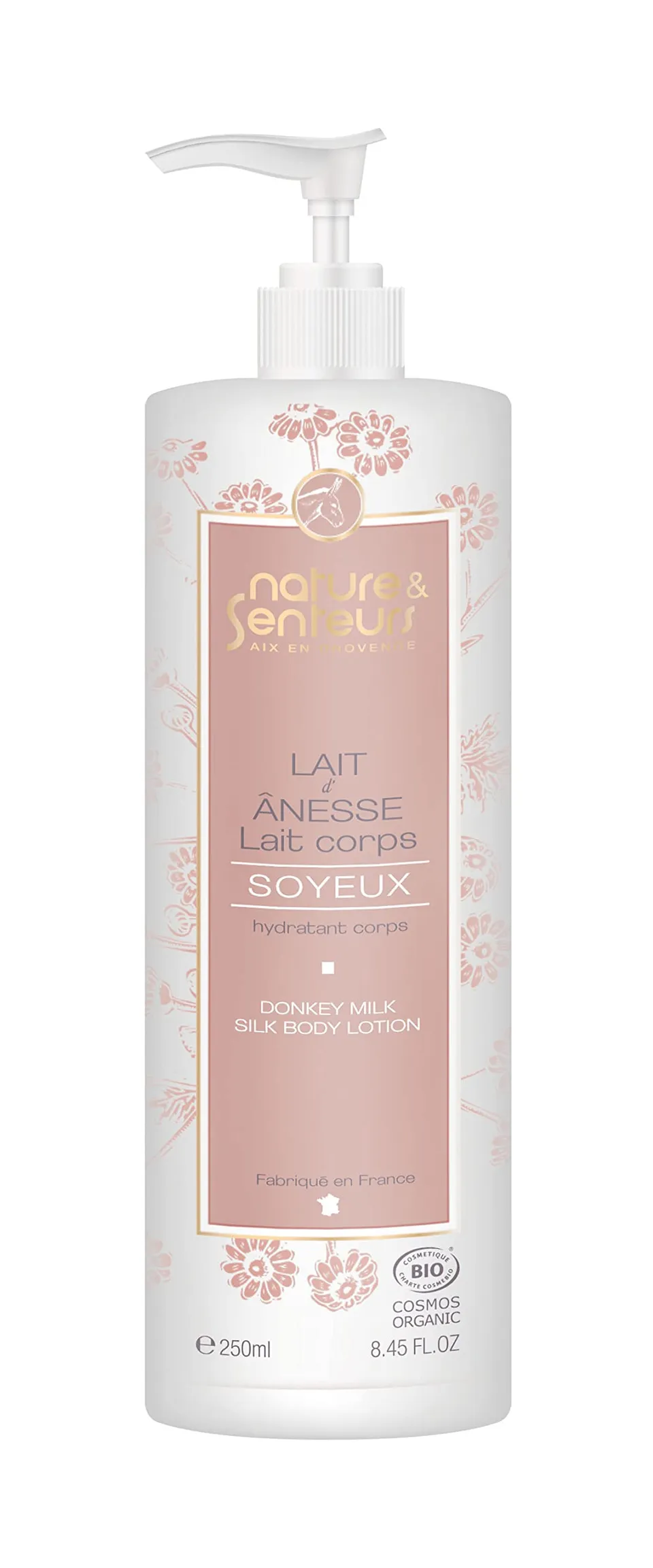 Nature et Senteurs Lait d'Ânesse Lait Corps Bio 250 ml Karité