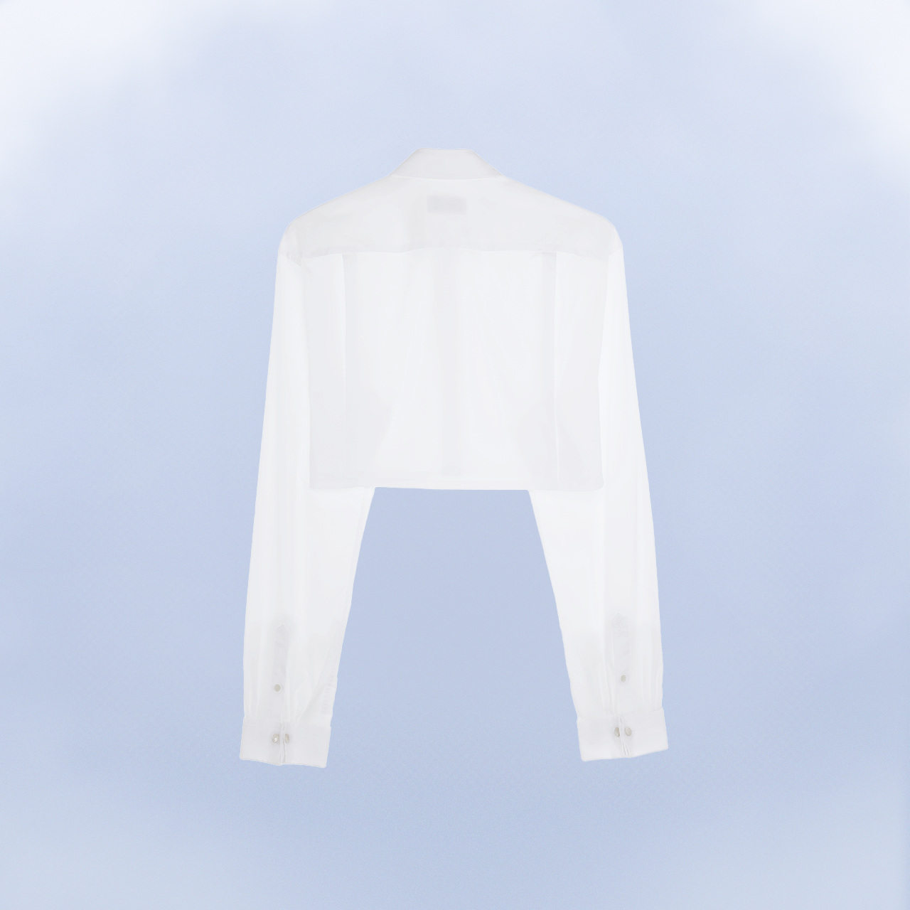 Marc-Antoine Barrois La Saint-Trop chemise blanche crop-top