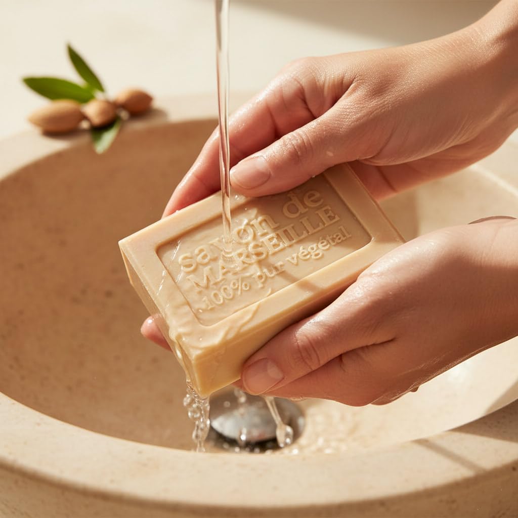 Nature et Senteurs Savon de Marseille amande douce 100g savon