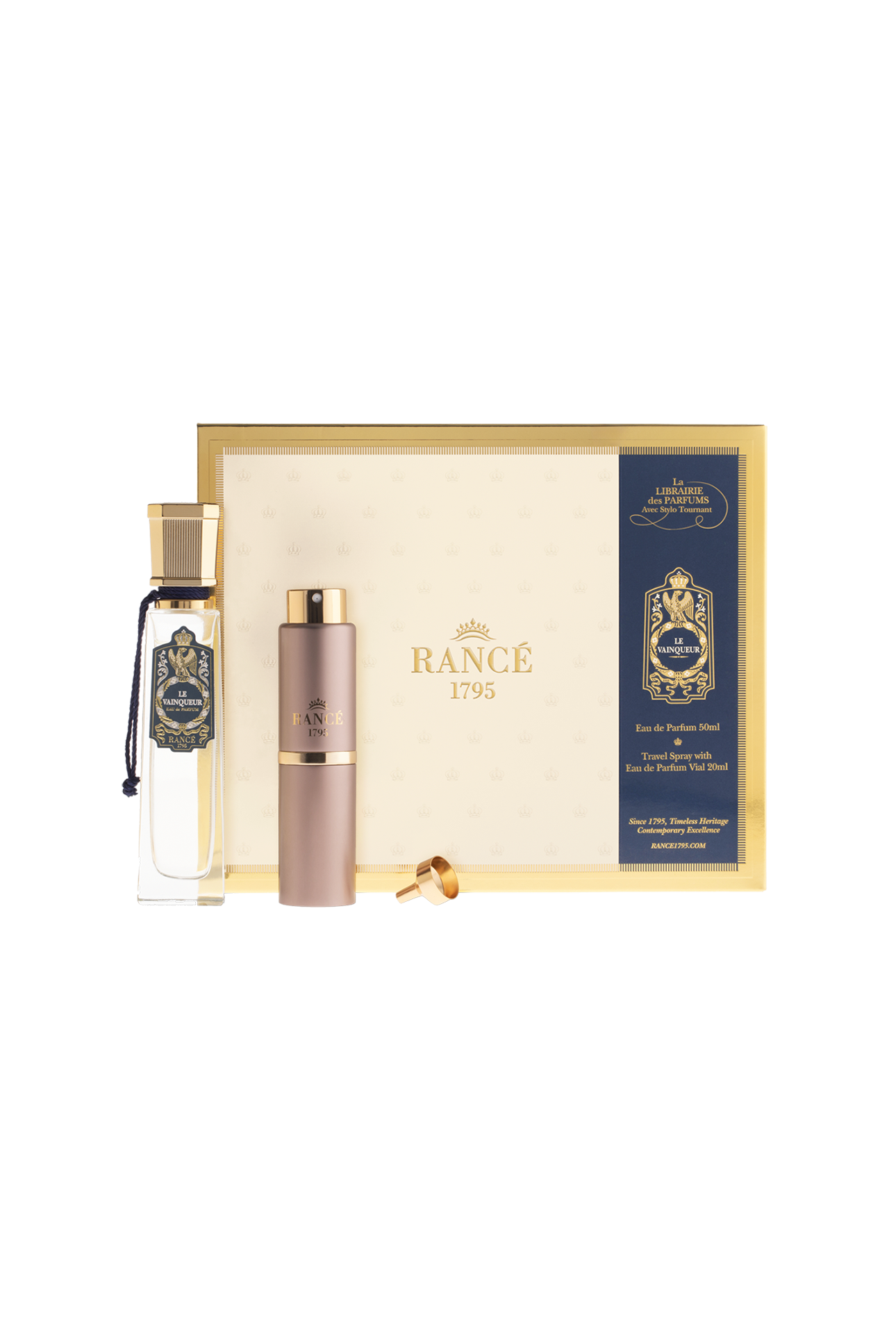 Rancé 1795 Le Vainqueur coffret eau de parfum 50+20 ml homme