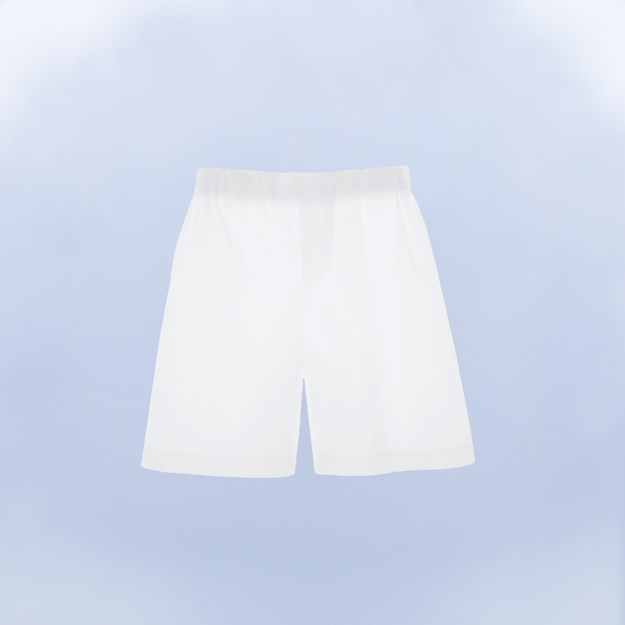Marc-Antoine Barrois LE HALIFAX Short long sans poches – taille élastiquée