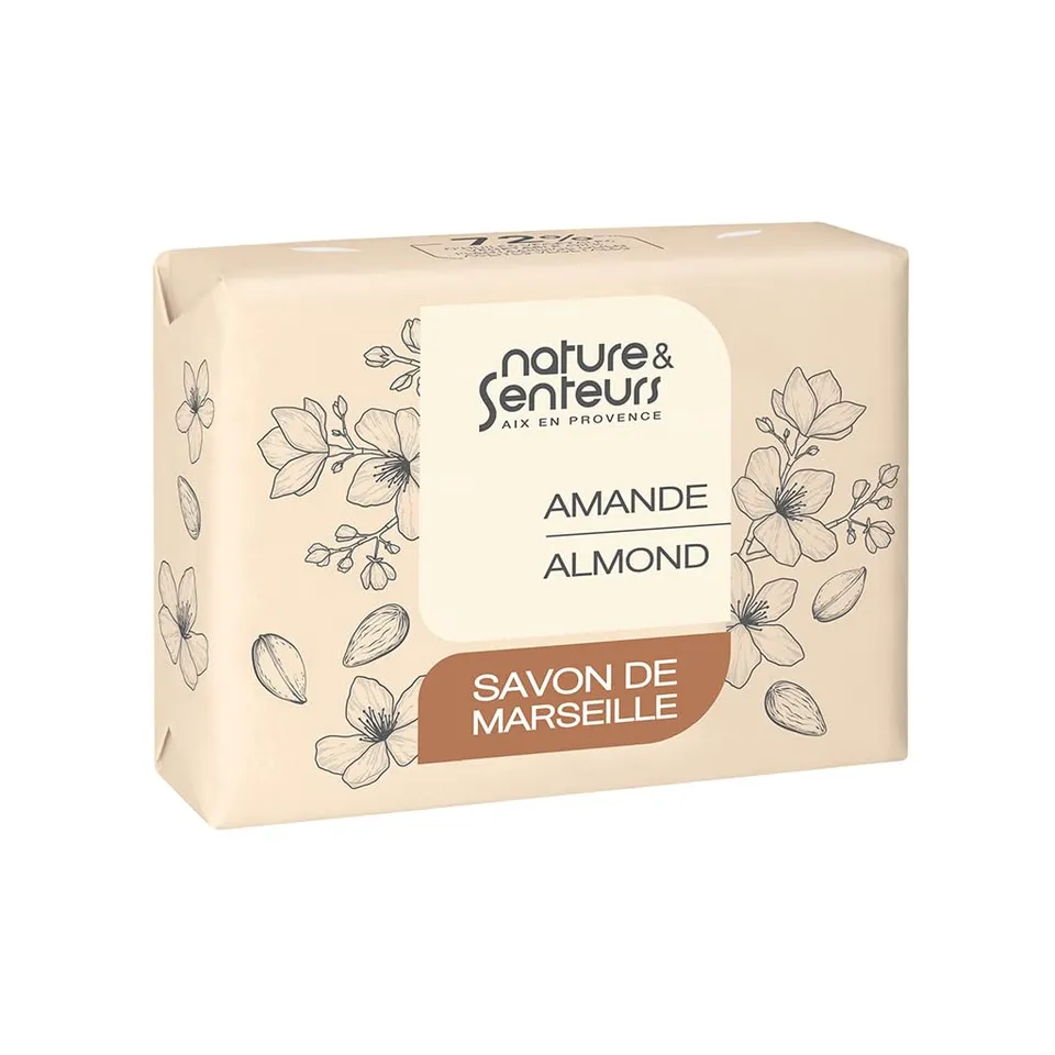 Nature et Senteurs Savon de Marseille amande douce 100g savon