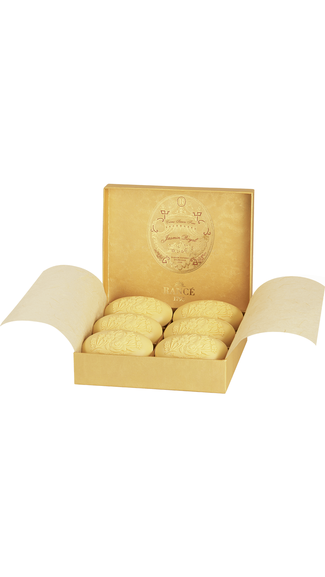Rancé 1795 Jasmin Royal savon parfumé coffret 6 x 100 g jasmin