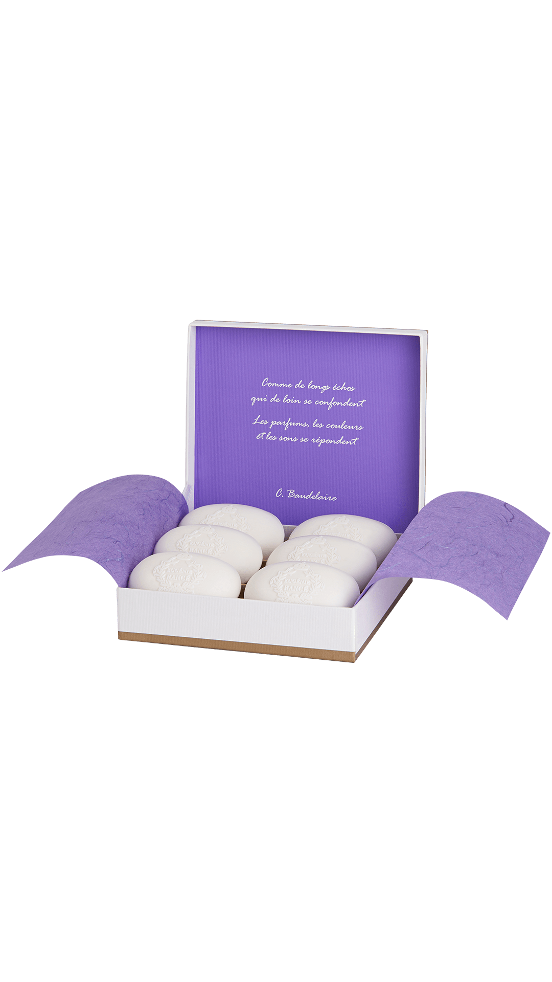 Rancé 1795 Eugénie coffret savons parfumés 6x100 g floral