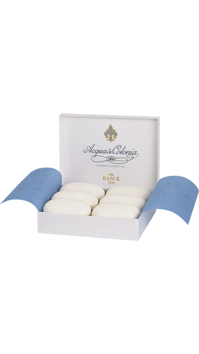 Rancé 1795 Colonia Doppio Estratto savon parfumé 6 x 175 g cologne