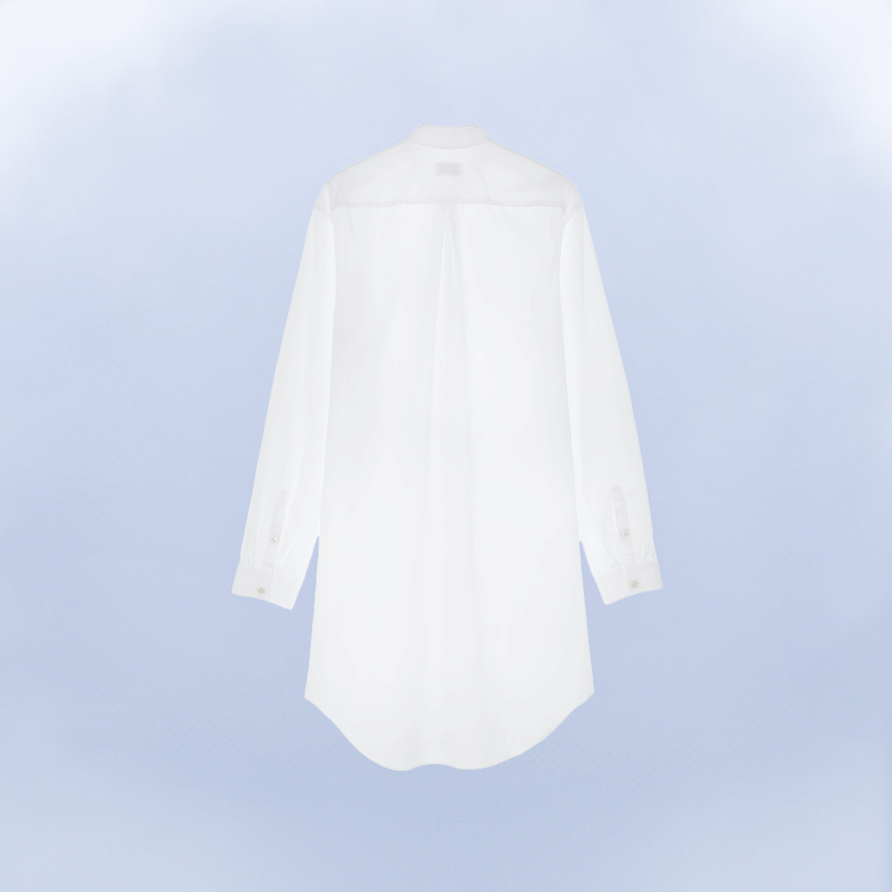 Marc-Antoine Barrois LA MEGEVE Chemise blanche ample en popeline BIO italienne