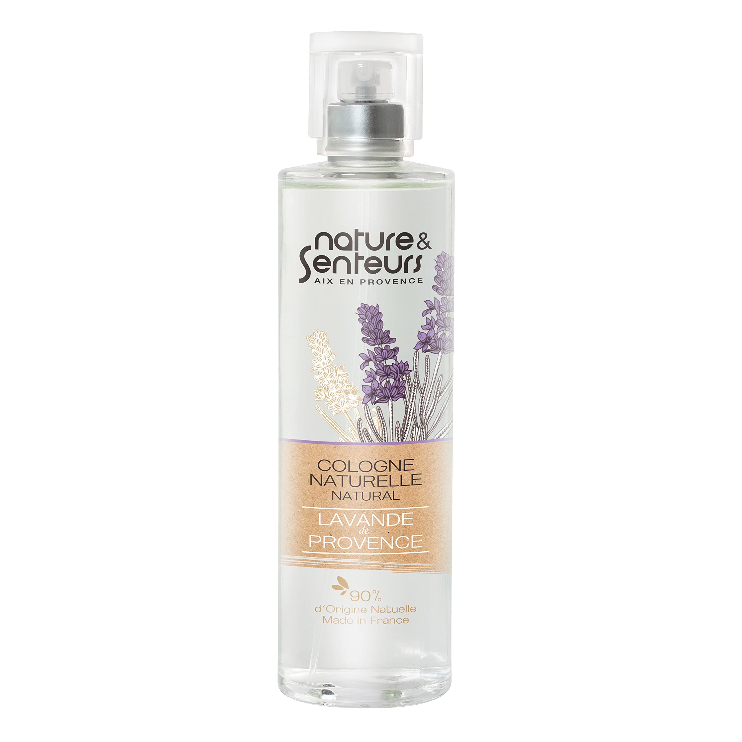 Nature et Senteurs Eau de Cologne Lavande 100 ml Provence
