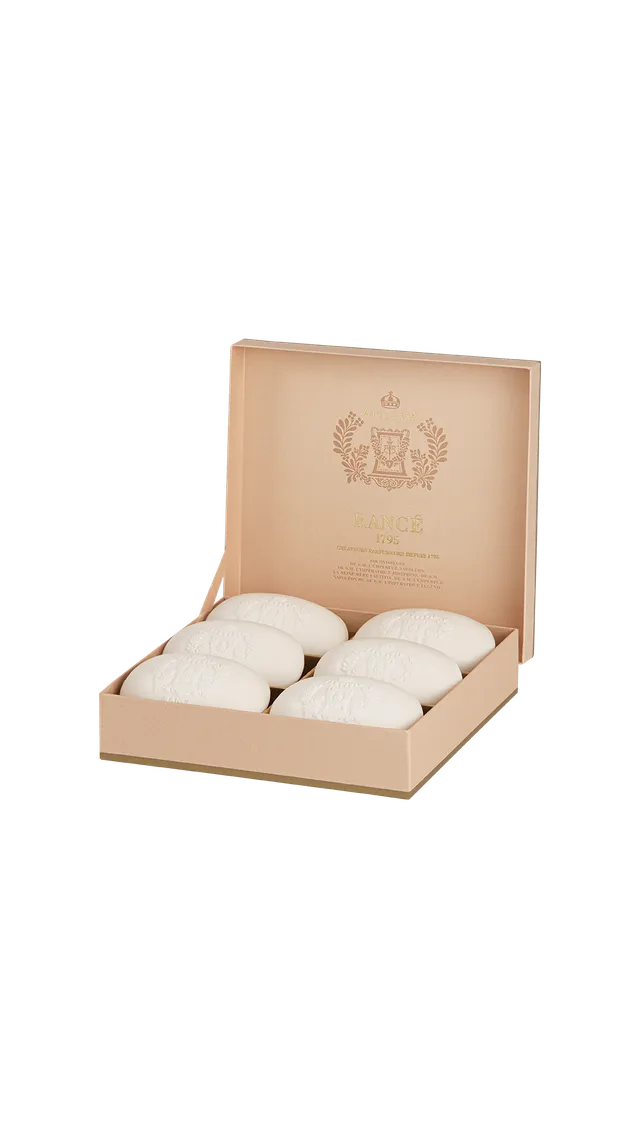 Rancé 1795 Laetitia savon parfumé 6 x 100 g ambre