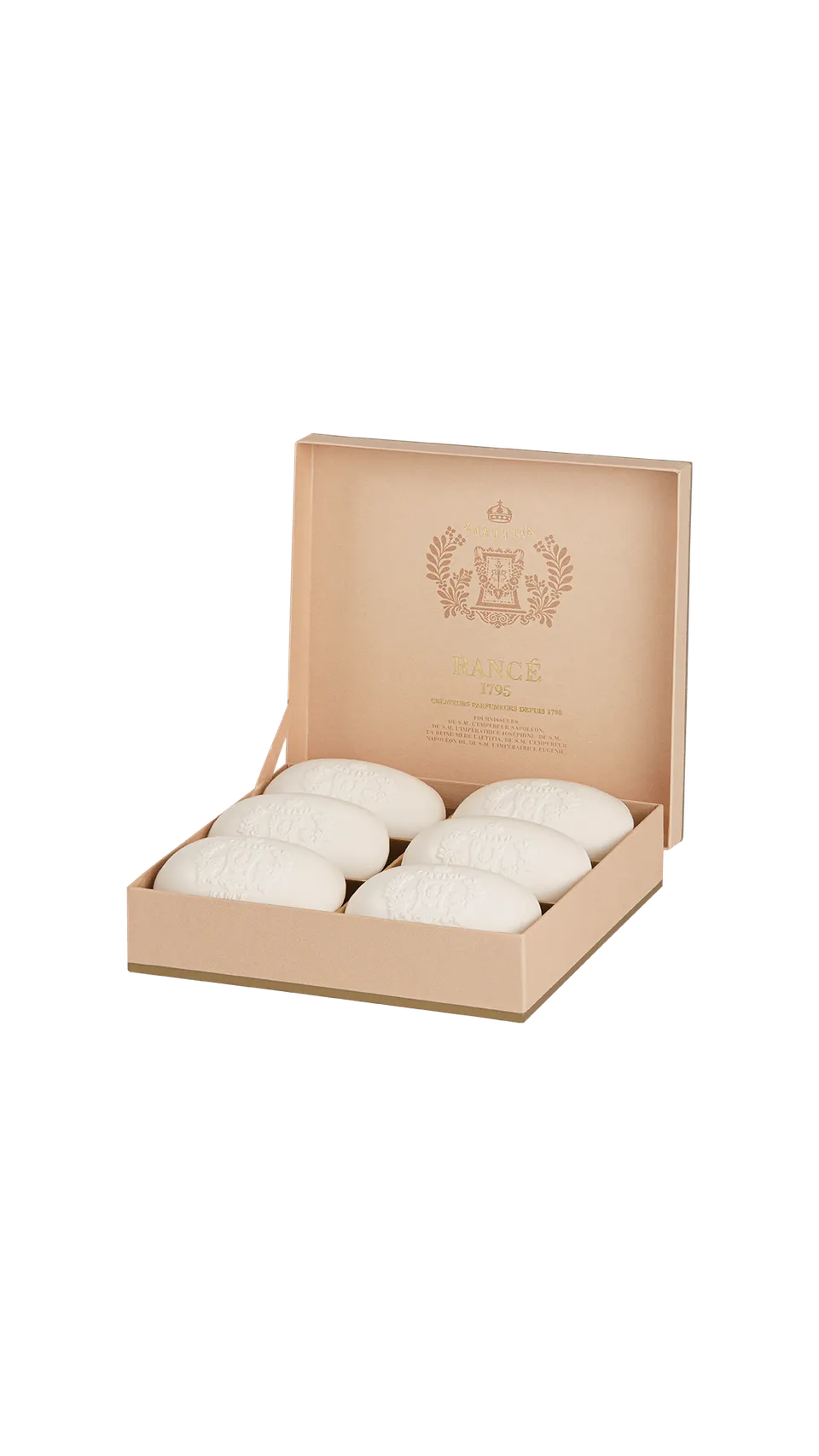 Rancé 1795 Laetitia savon parfumé 6 x 100 g ambre
